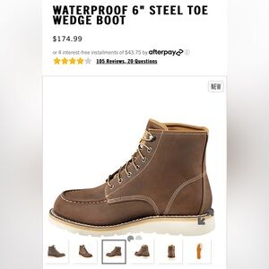 NIB Carhartt boots